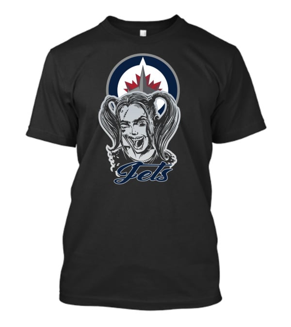 Harley Quinn Fans Of Winnipeg Jets T-Shirt