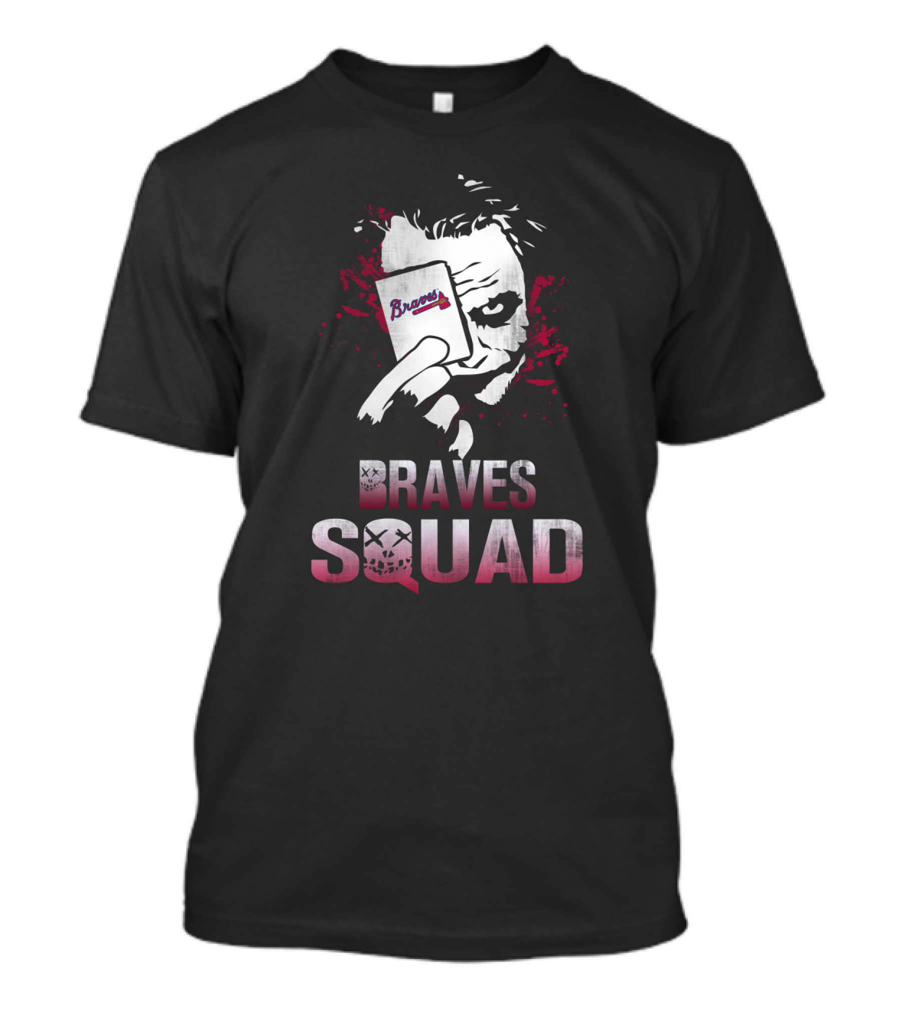 Braves Squad Joker Card Atlanta Fans T-Shirt