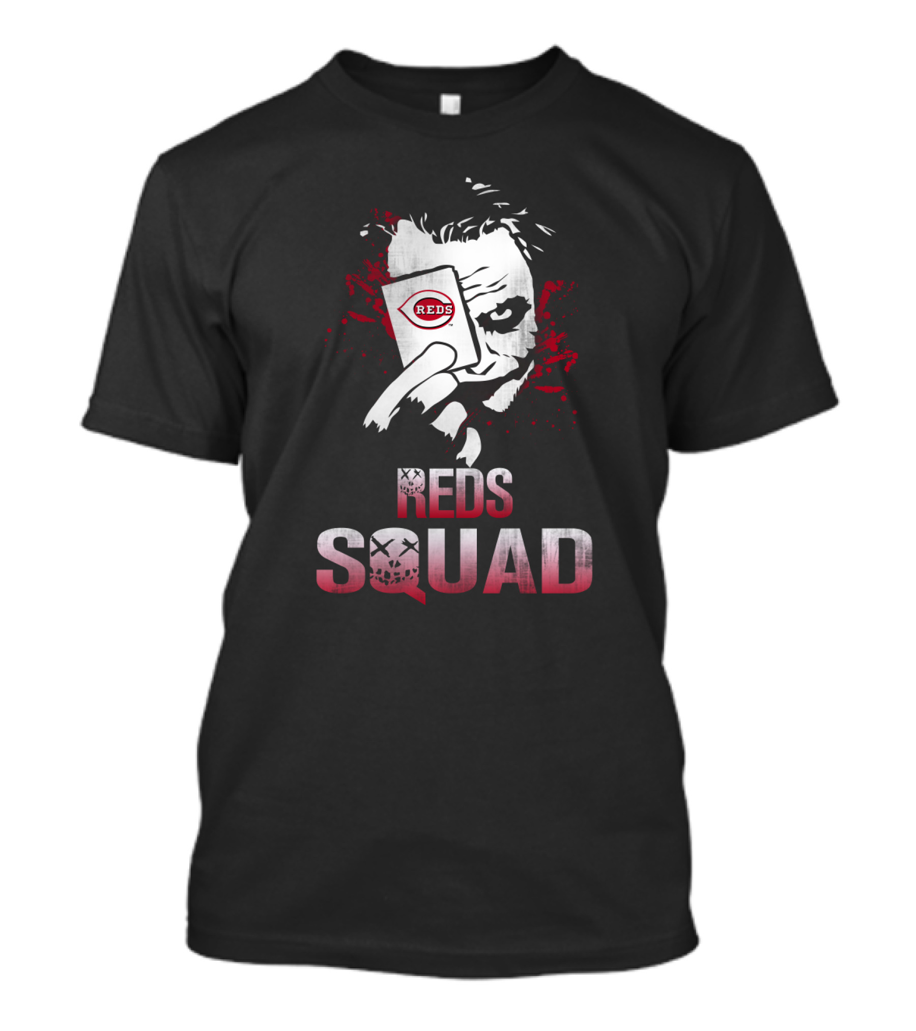 Reds Squad Joker Card Cincinnati Reds Fans T-Shirt