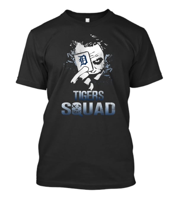 Tigers Squad Joker Card Detroit Fans T-Shirt