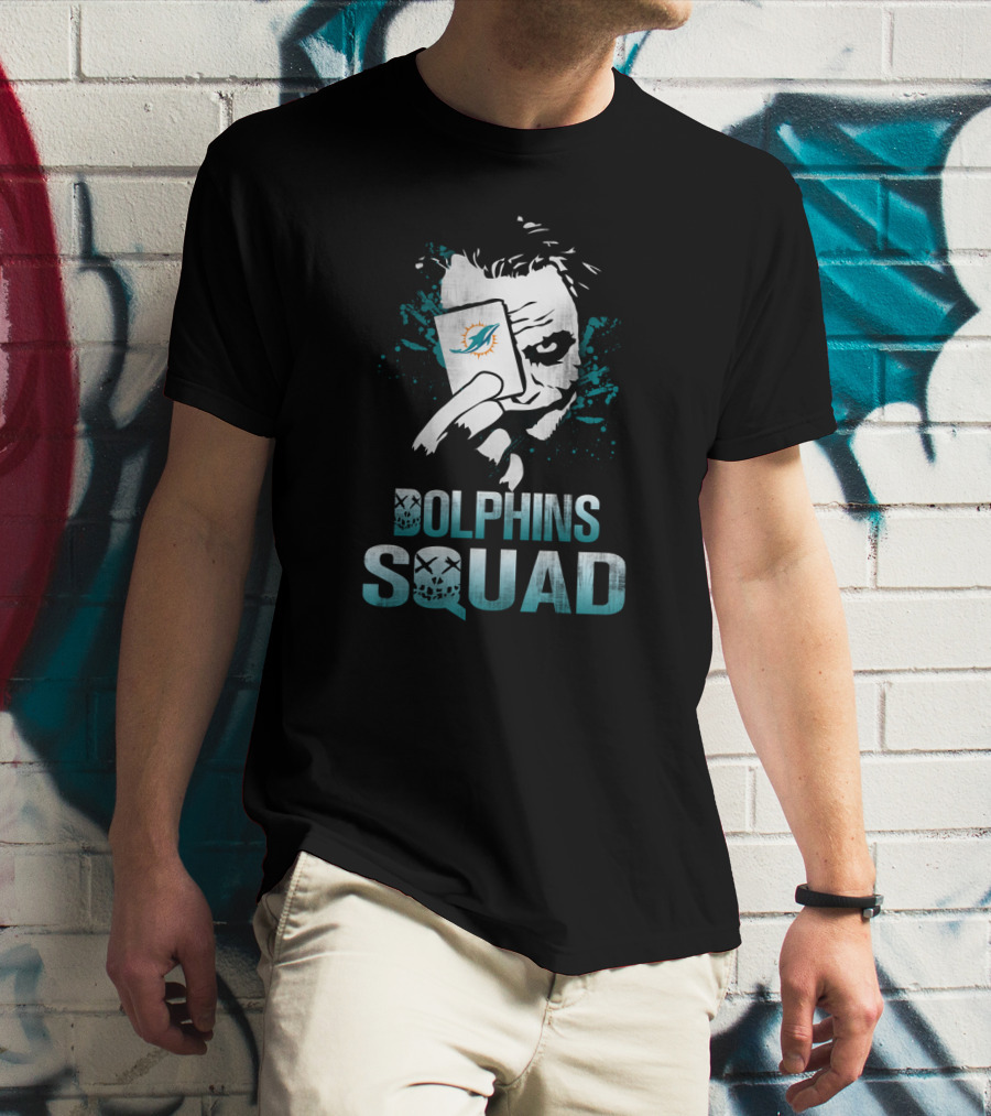 Joker Dolphins Squad Miami Dolphins Fans T-Shirt