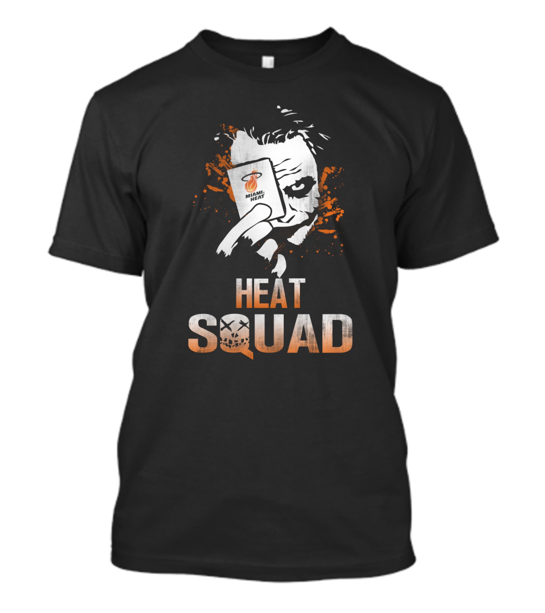 Heat Squad Miami Heat Fans Joker Card T-Shirt