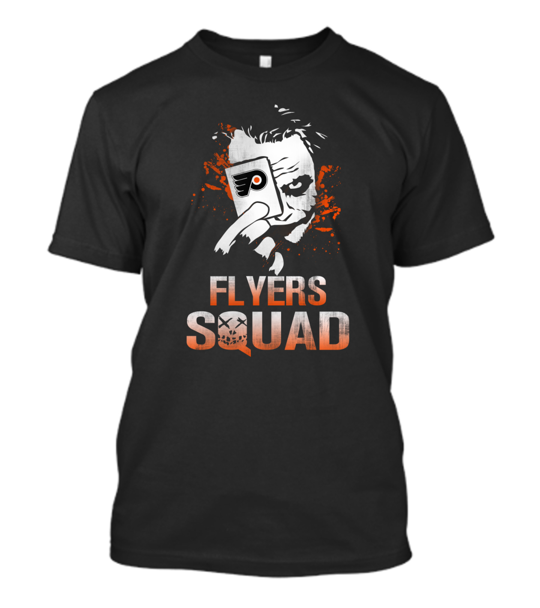 Flyers Squad Joker Playing Card Philadelphia Fans T-Shirt