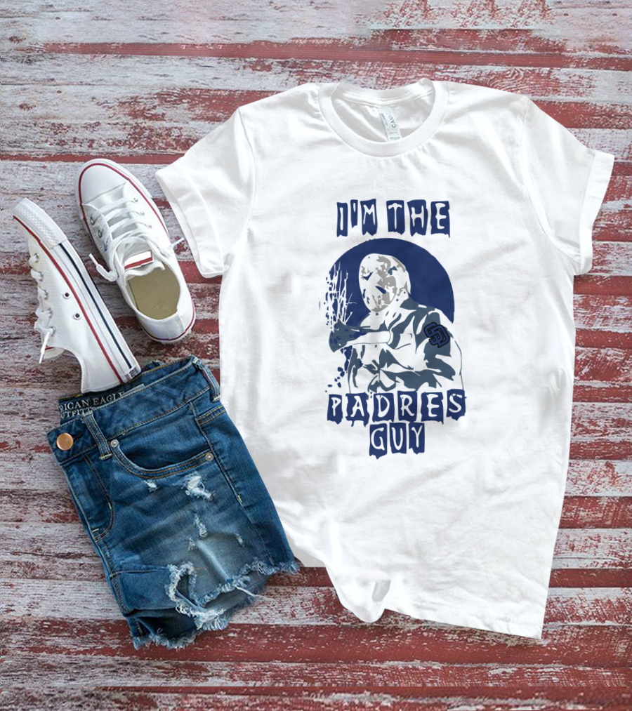 Jason Voorhees I'm The Padres Guy San Diego Padres Fan T-Shirt