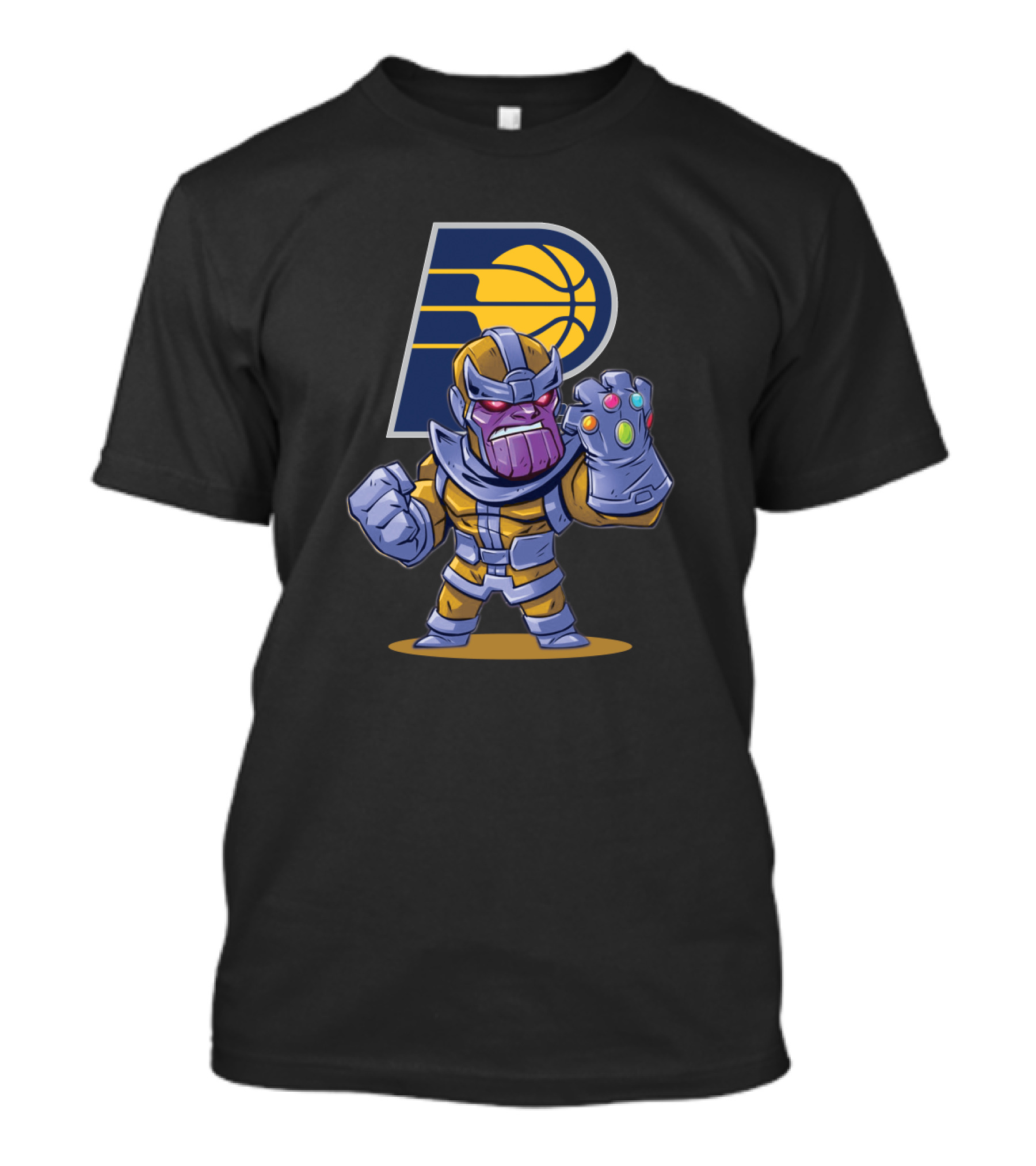 Thanos Indiana Pacers Crossover With Infinity Gauntlet T-Shirt