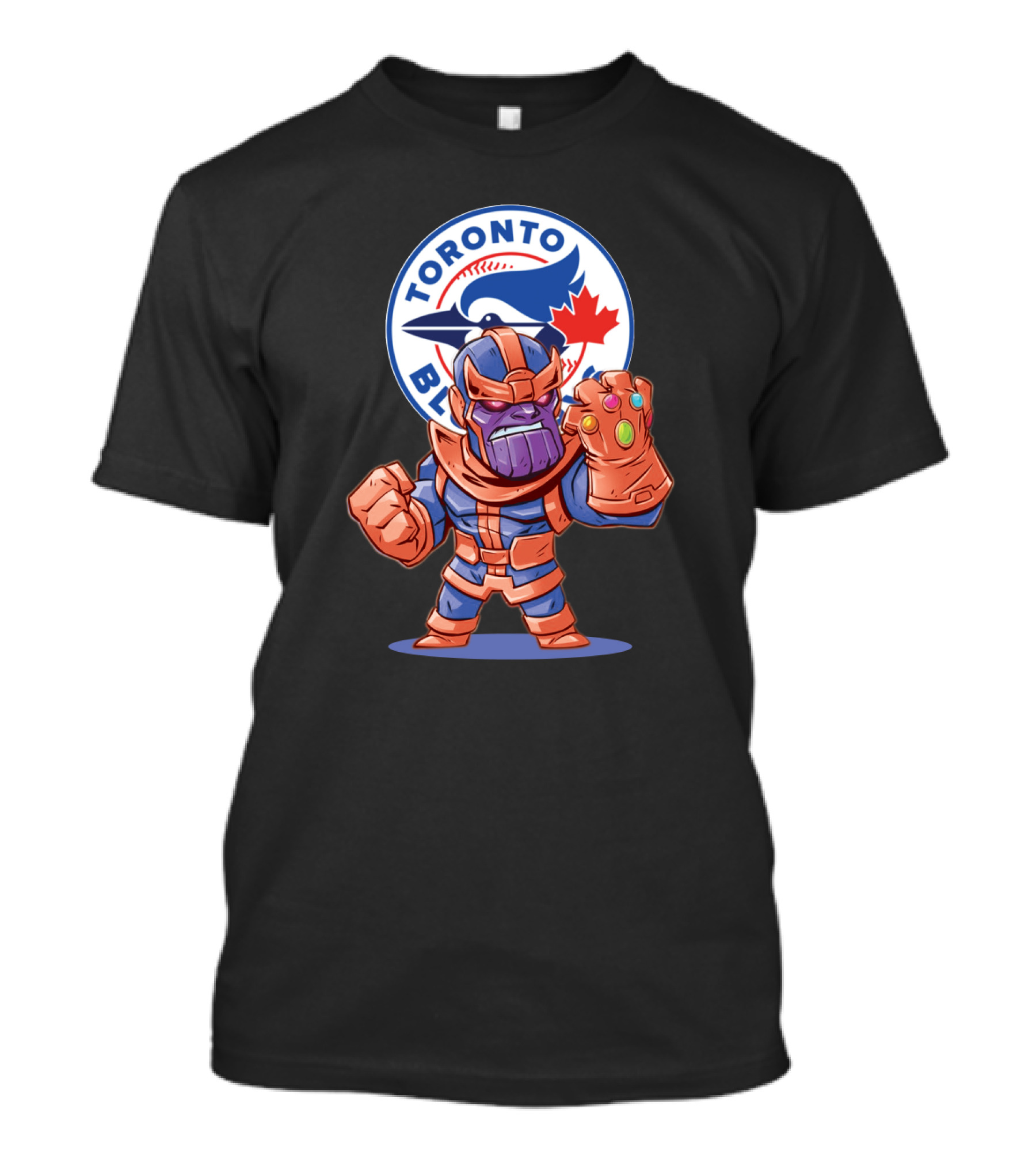 Toronto Blue Jays Fans With Thanos Gauntlet T-Shirt