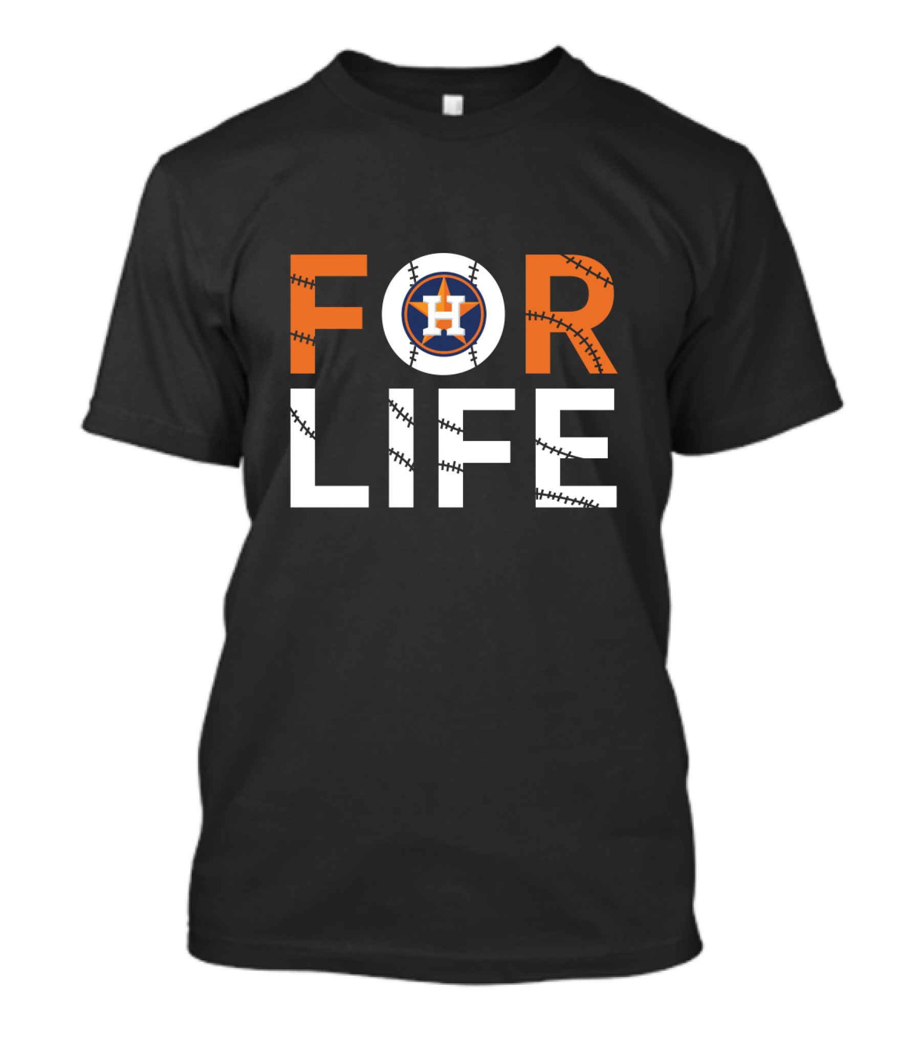 Houston Astros Baseball Logo For Life T-Shirt
