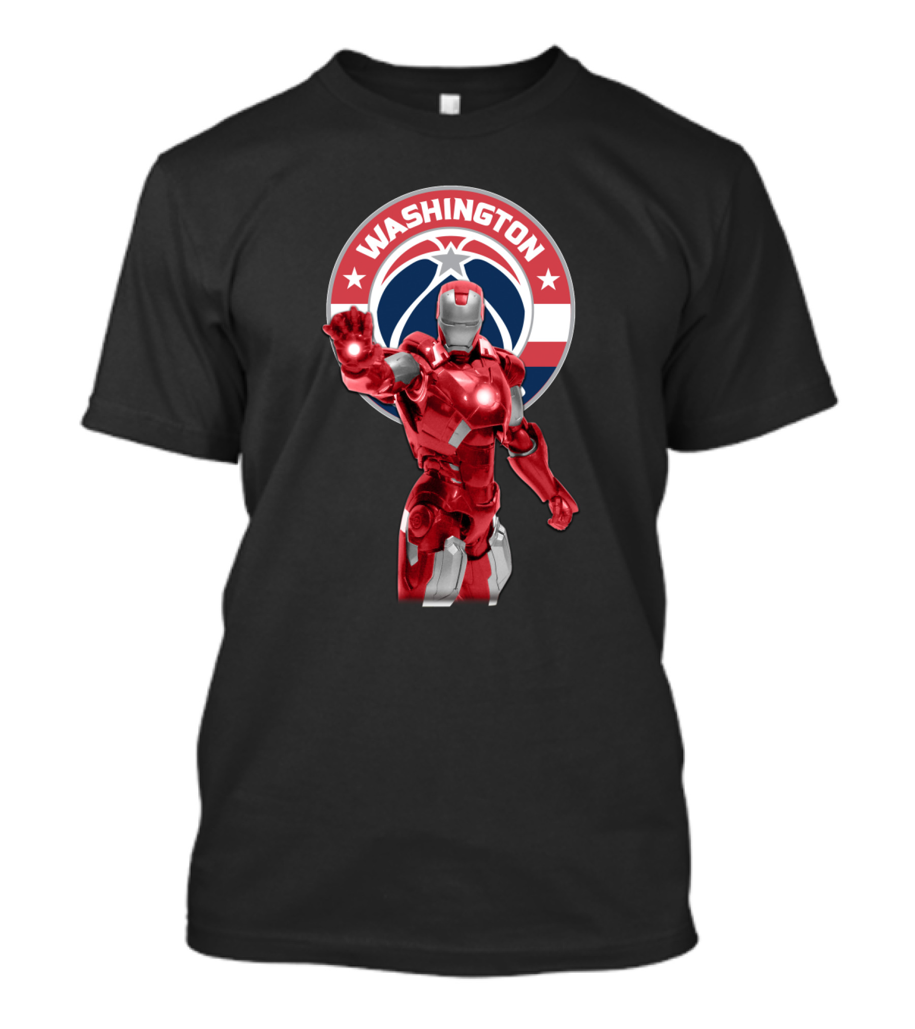 Washington Wizards Iron Man Crossover For Fans T-Shirt