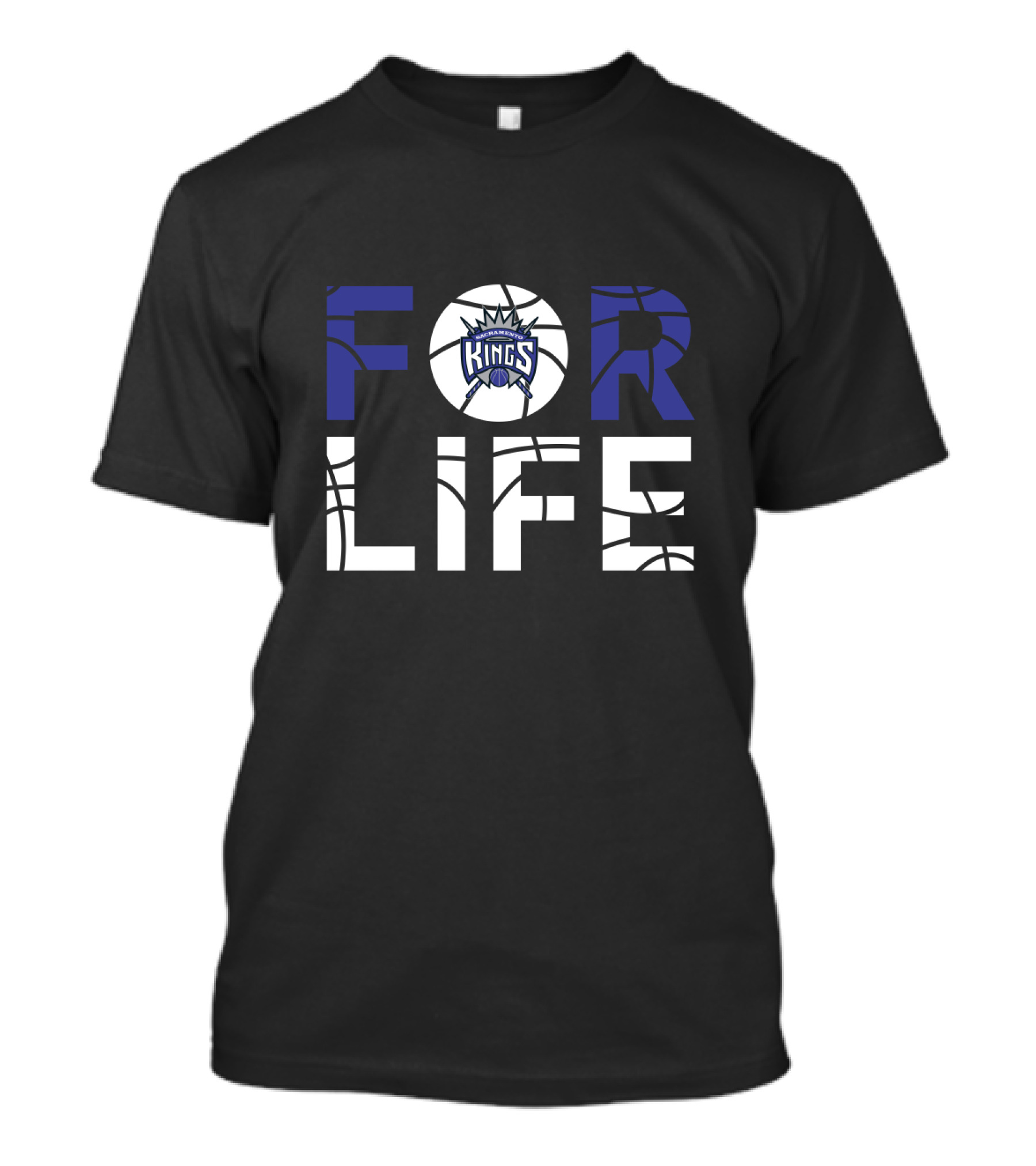 Sacramento Kings Basketball For Life Fans T-Shirt