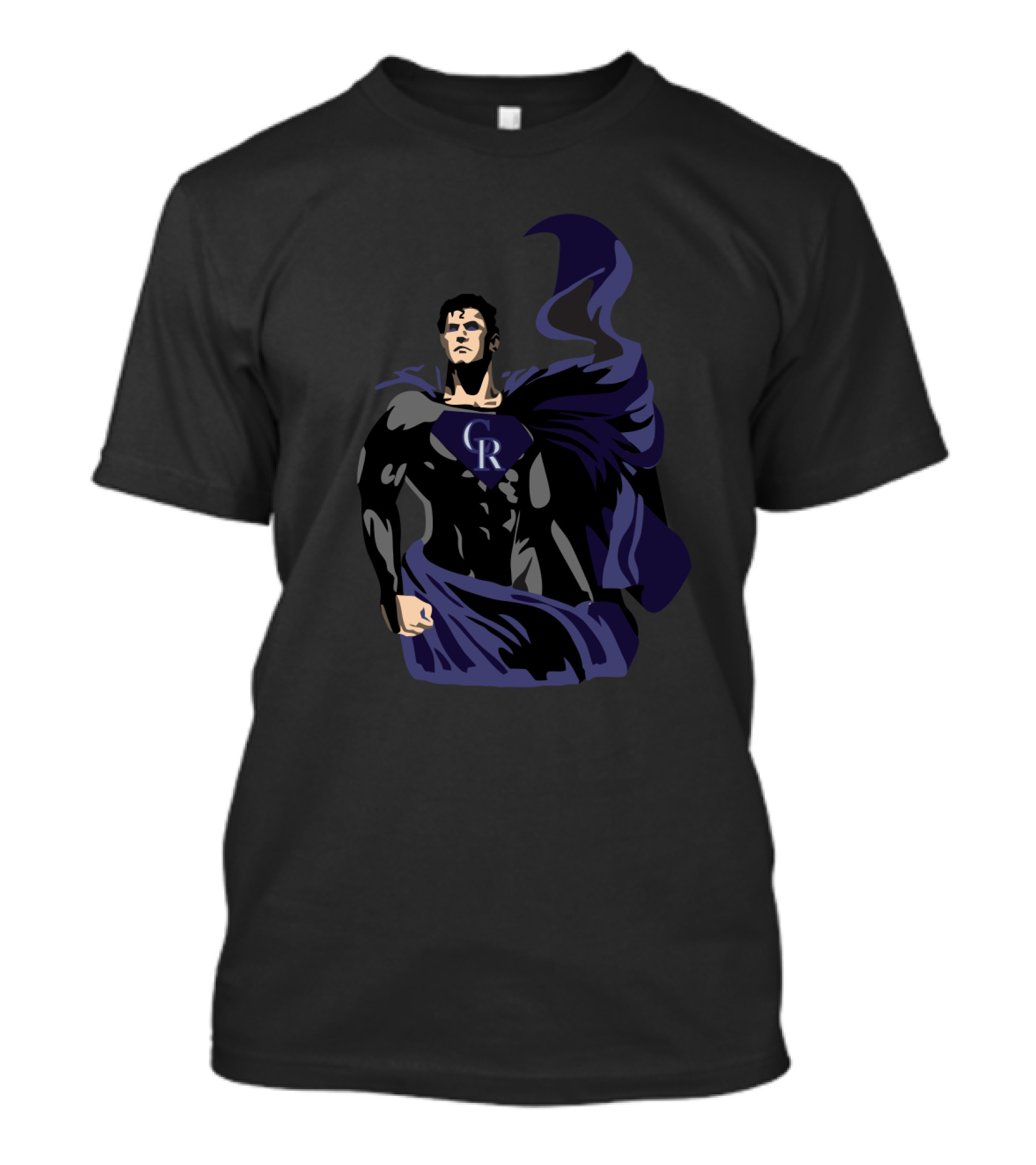 Superman Colorado Rockies Cr Fans Hero Edition T-Shirt