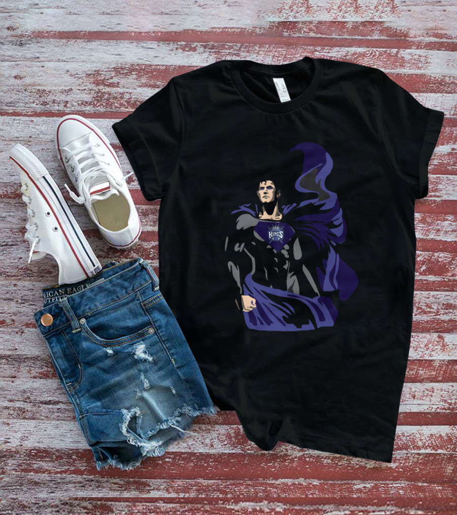 Superman Sacramento Kings Fans Hero T-Shirt