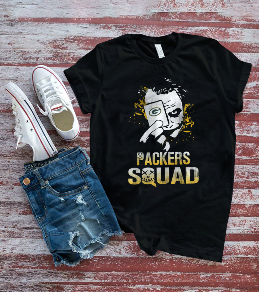 Packers Squad Joker Green Bay Packers Fans T-Shirt