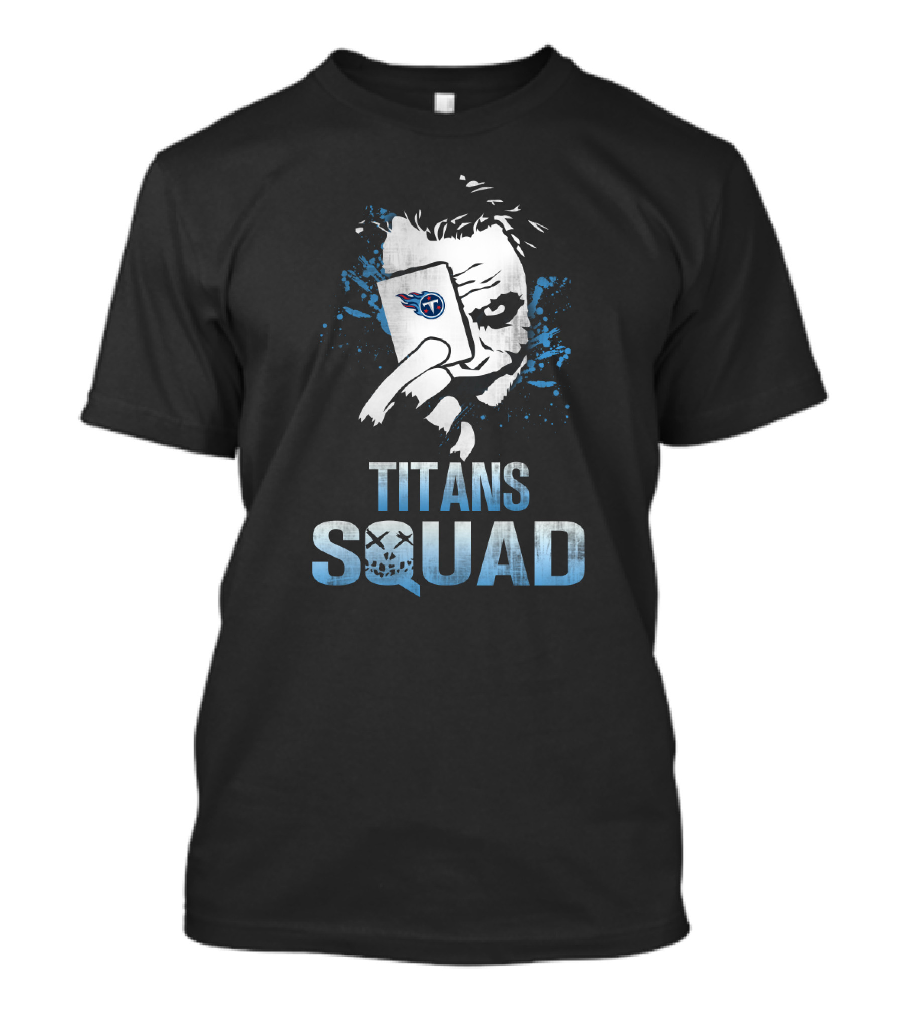 Titans Squad Joker Card Featuring Tennessee Titans Fans T-Shirt