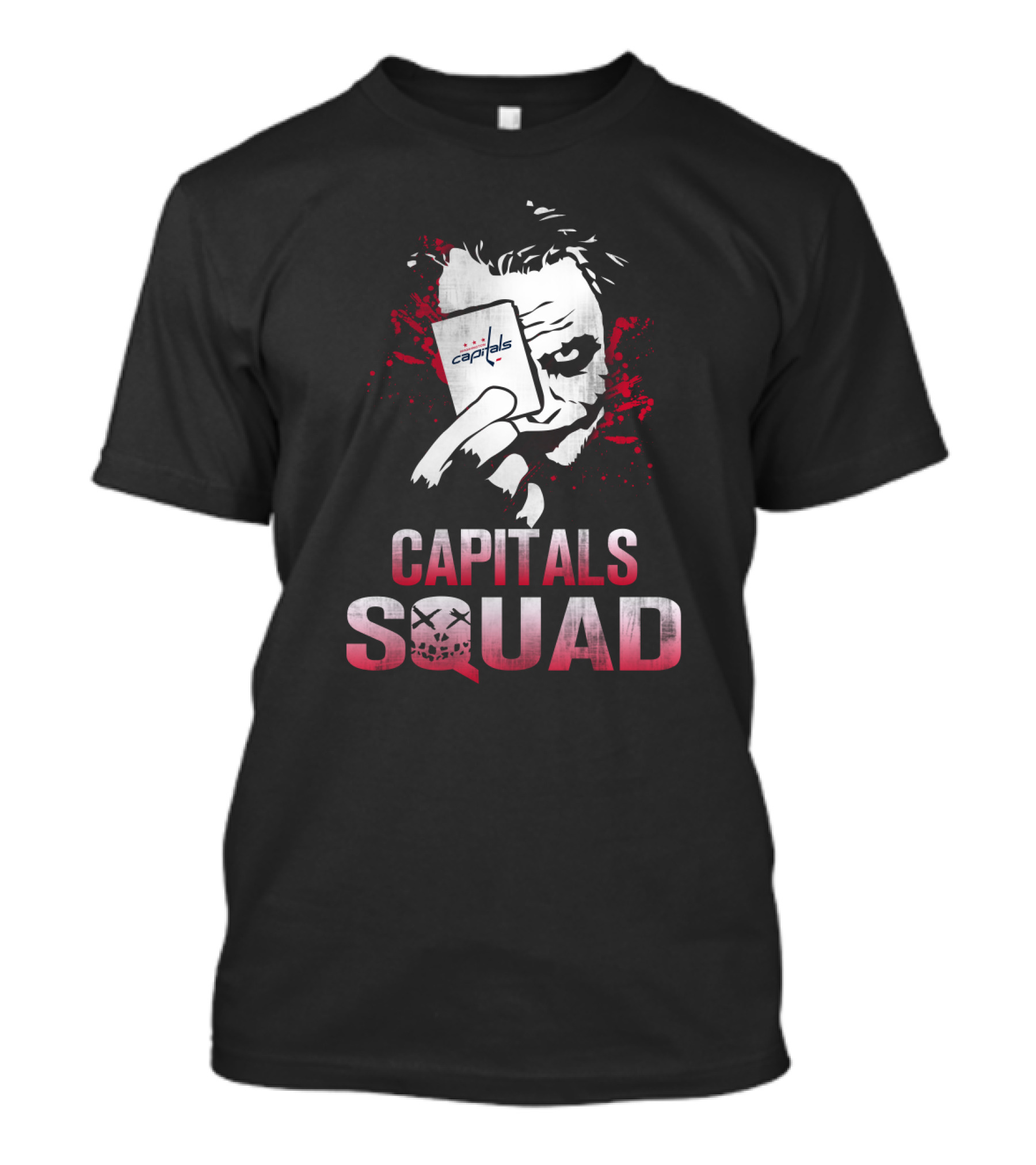 Capitals Squad Joker Hockey Fans Washington Capitals T-Shirt