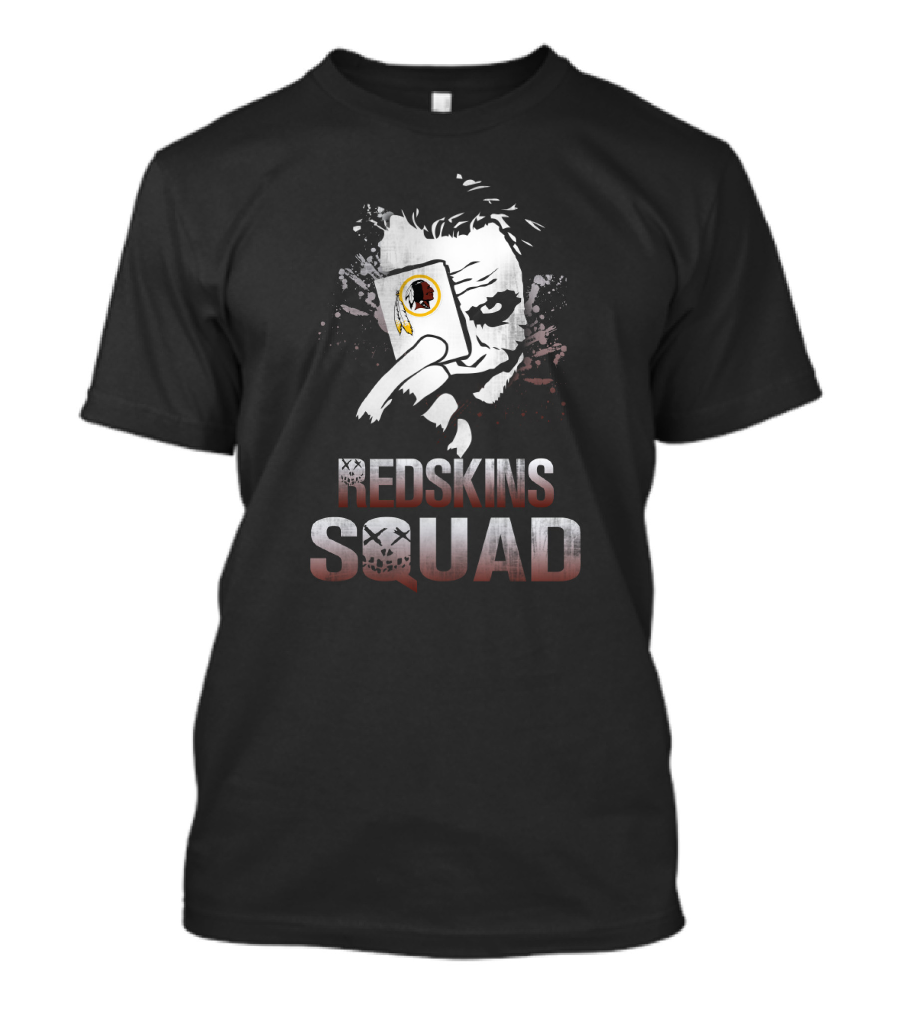 Redskins Squad Joker Card T-Shirt