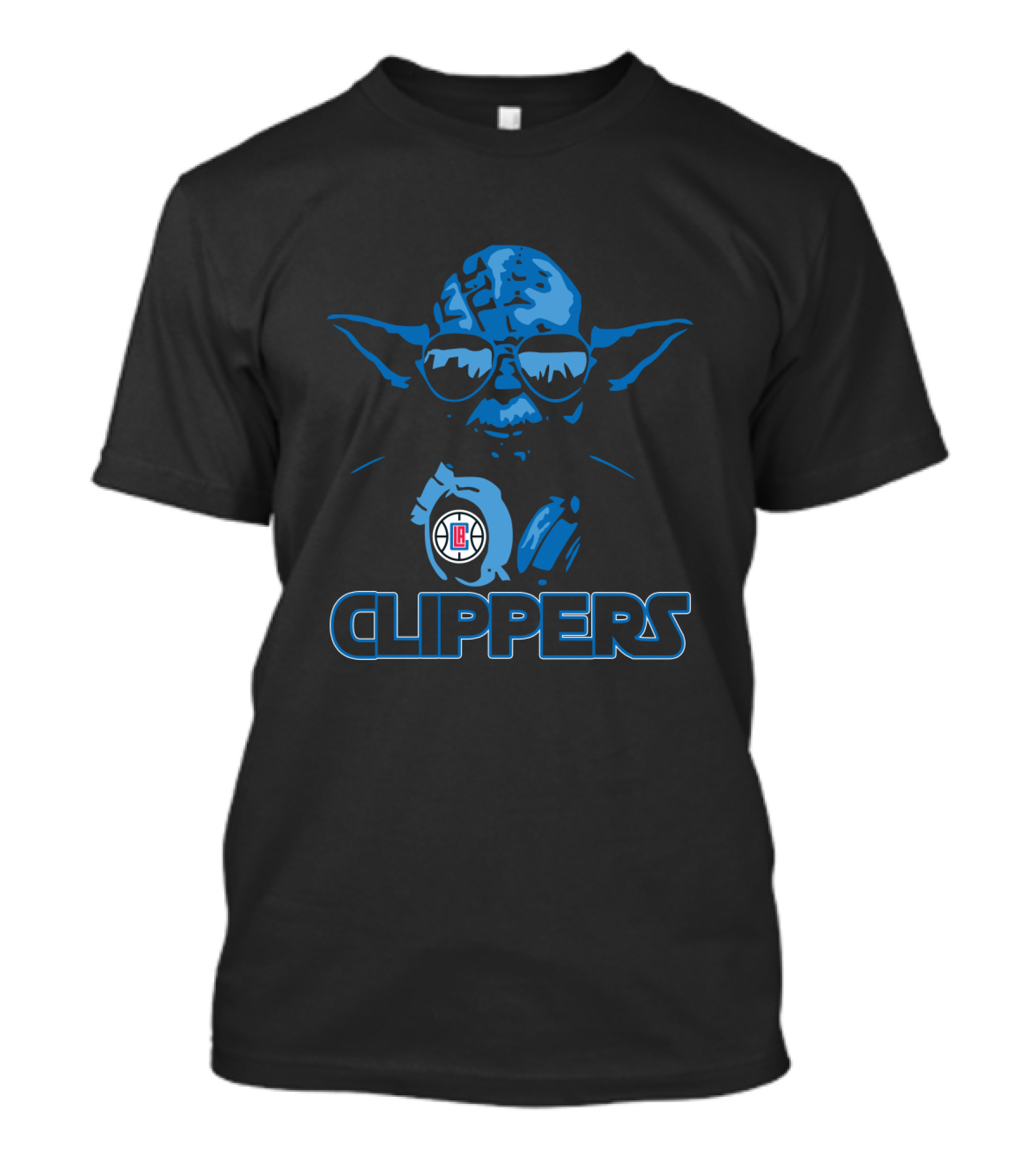 Yoda Star Wars Clippers La Basketball Fan T-Shirt