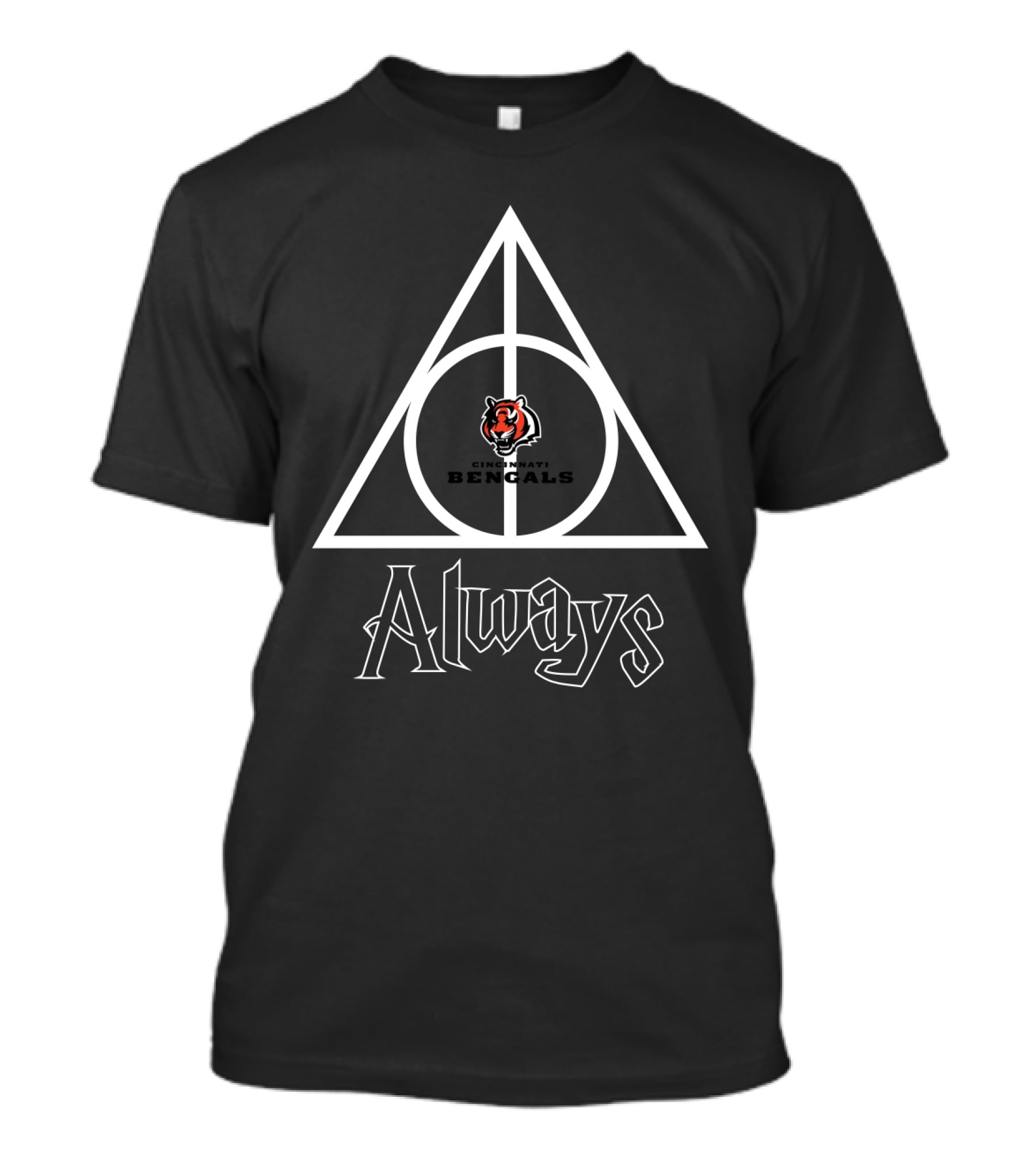 Always Deathly Hallows Cincinnati Bengals T-Shirt