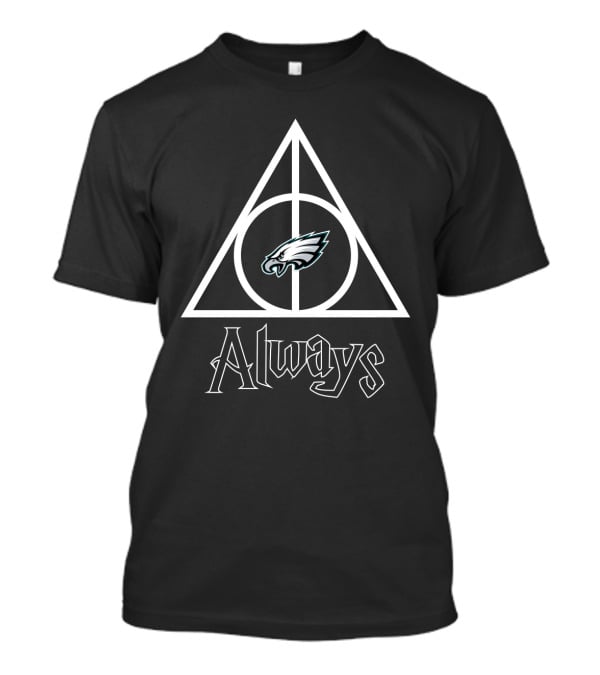 Deathly Hallows Always Philadelphia Eagles T-Shirt