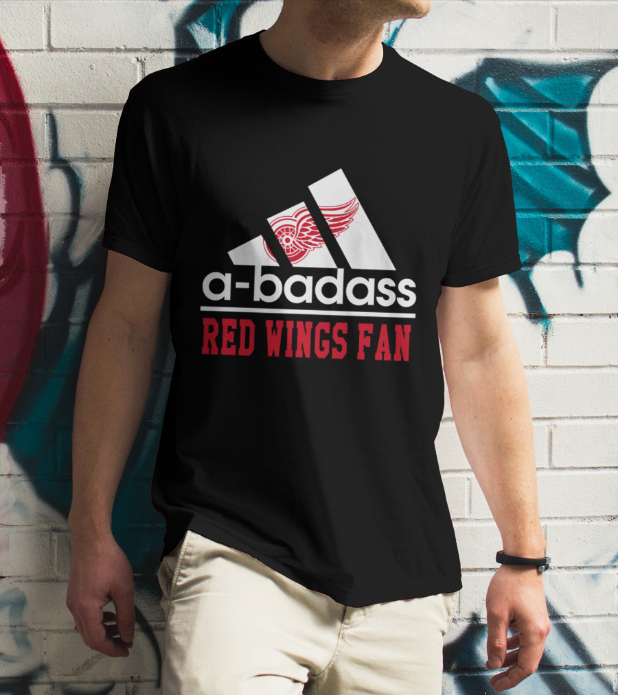 Detroit Red Wings Fan A-badass T-Shirt