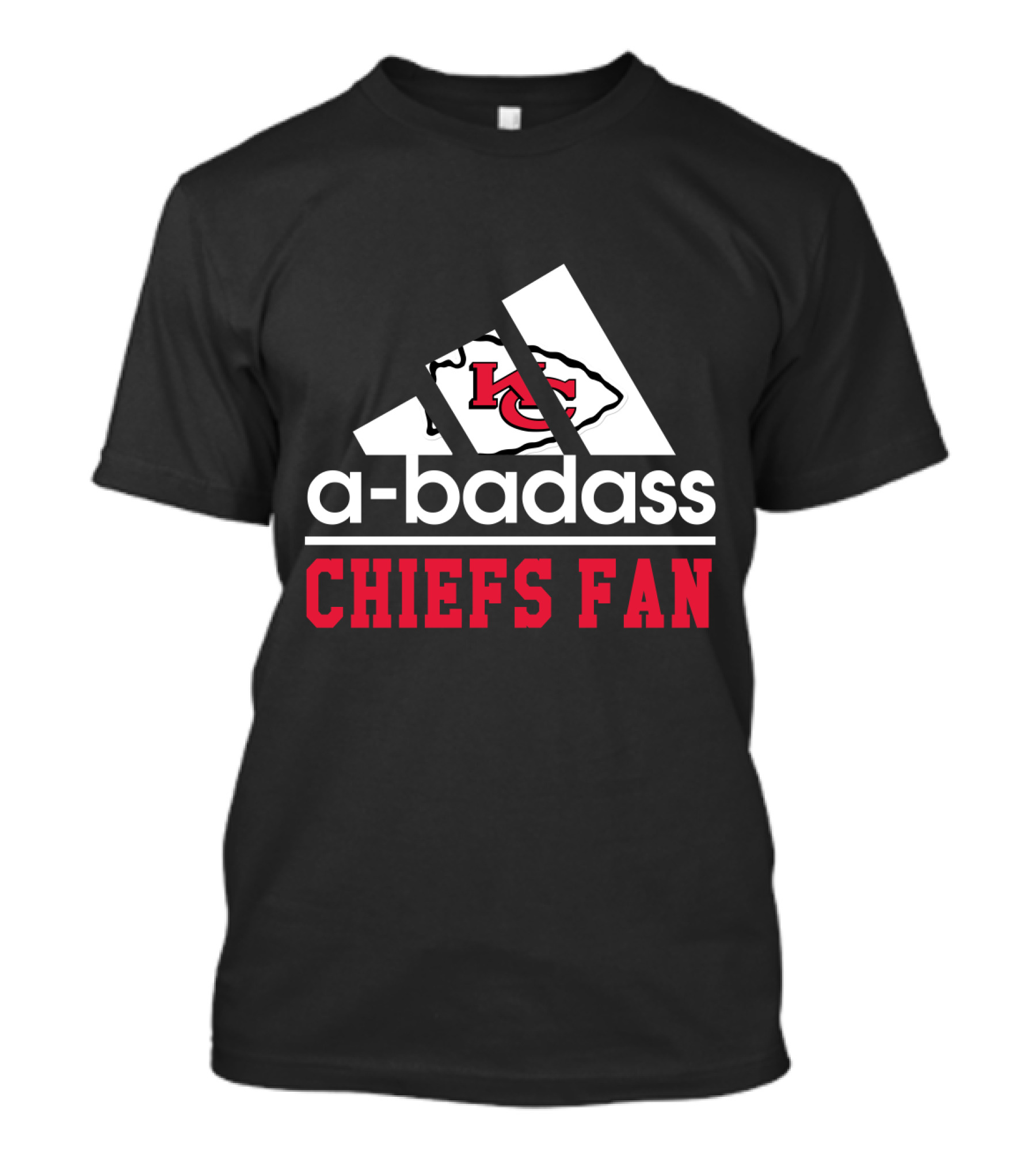 A-Badass Chiefs Fan Kansas City Chiefs T-Shirt