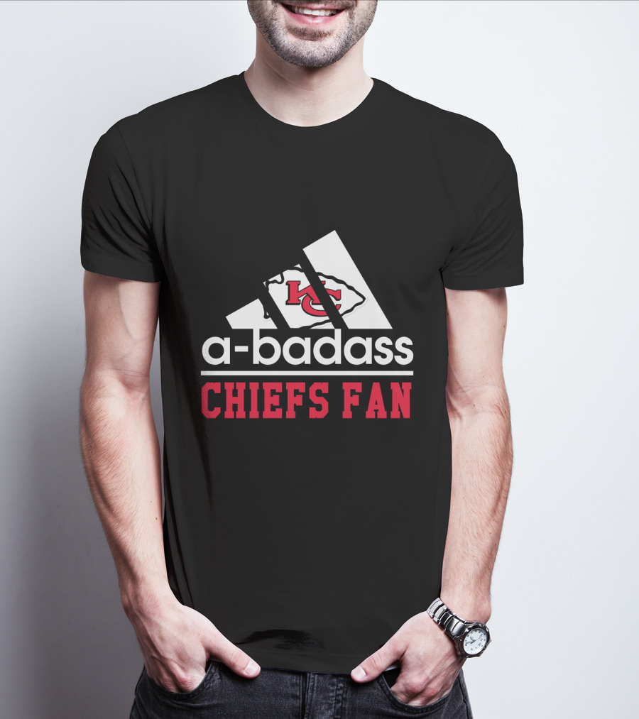 A-Badass Chiefs Fan Kansas City Chiefs T-Shirt
