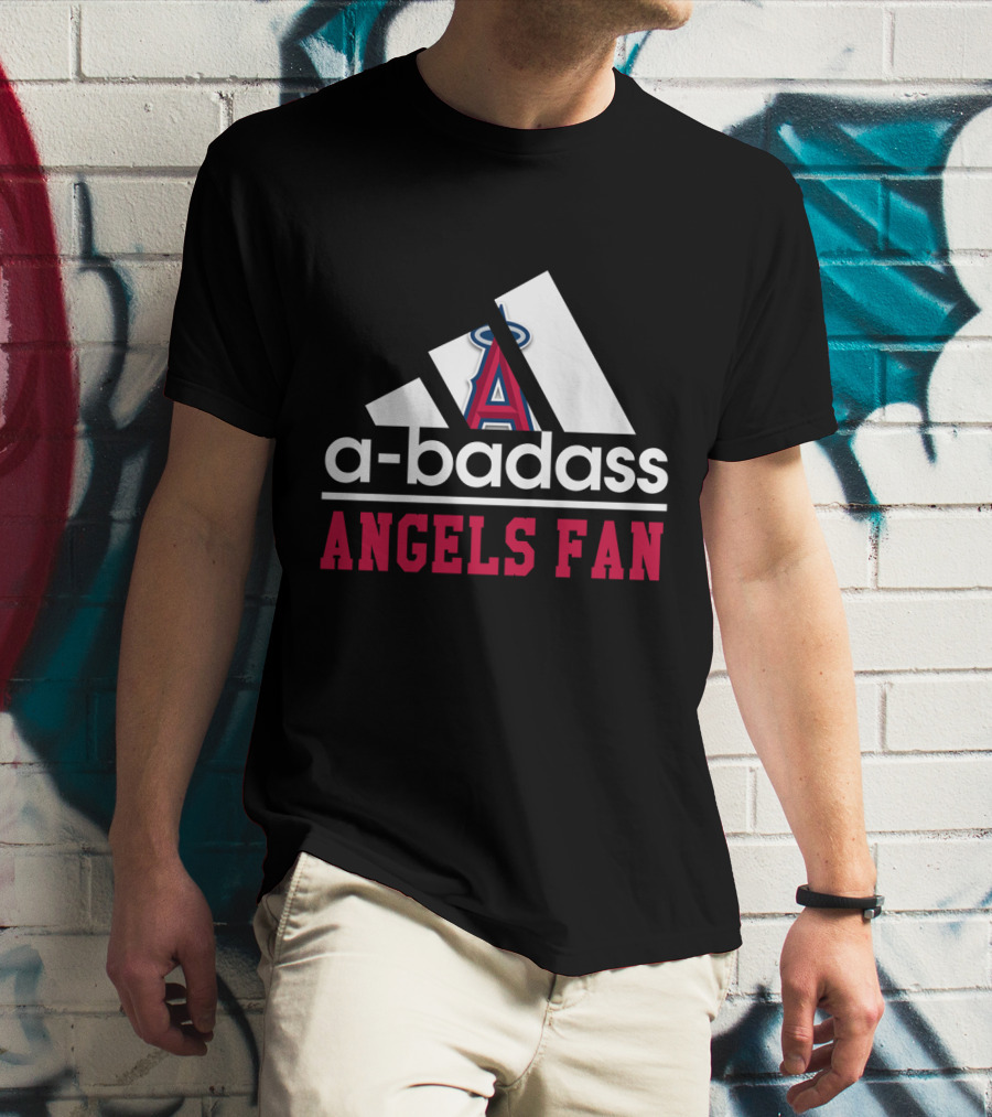 Los Angeles Angels A-Badass Angels Fan T-Shirt