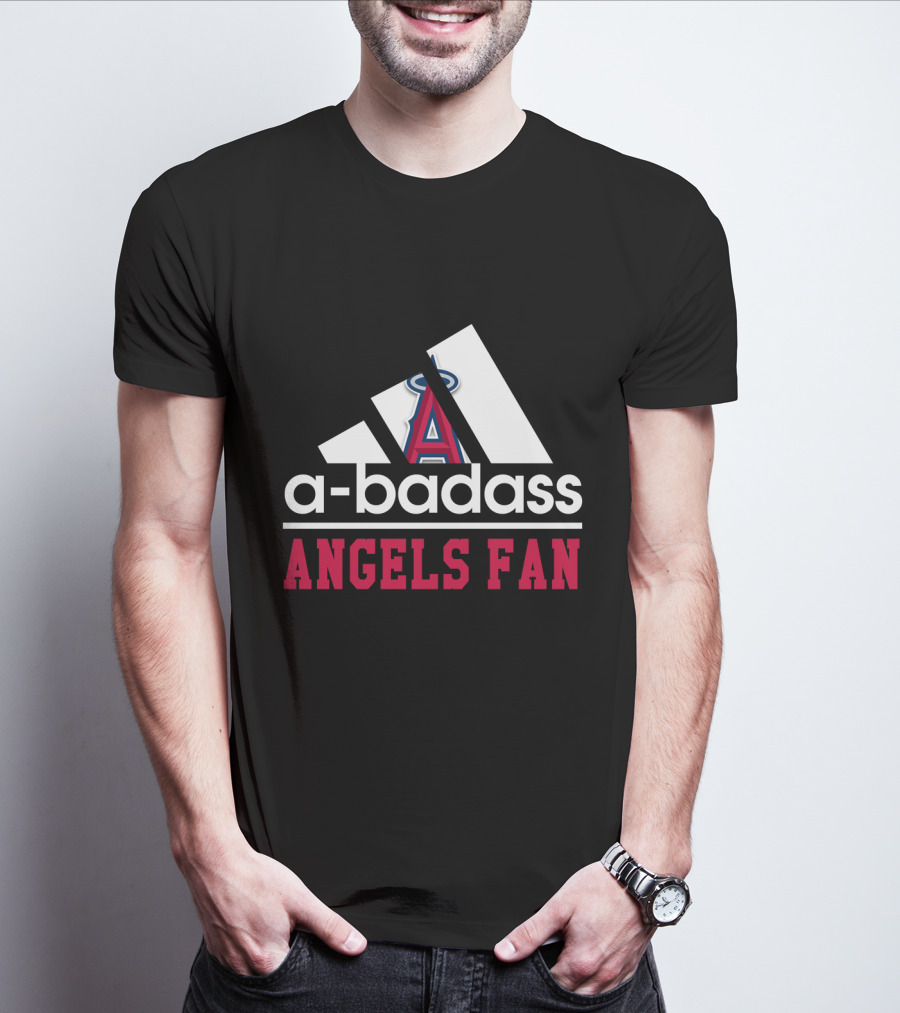 Los Angeles Angels A-Badass Angels Fan T-Shirt