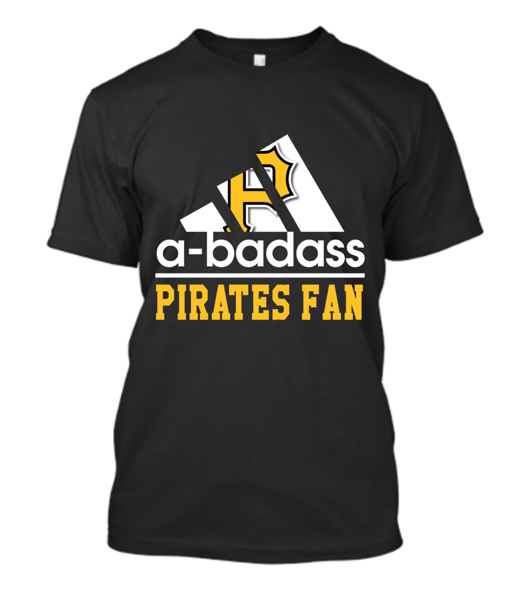 A-Badass Pittsburgh Pirates Fan T-Shirt