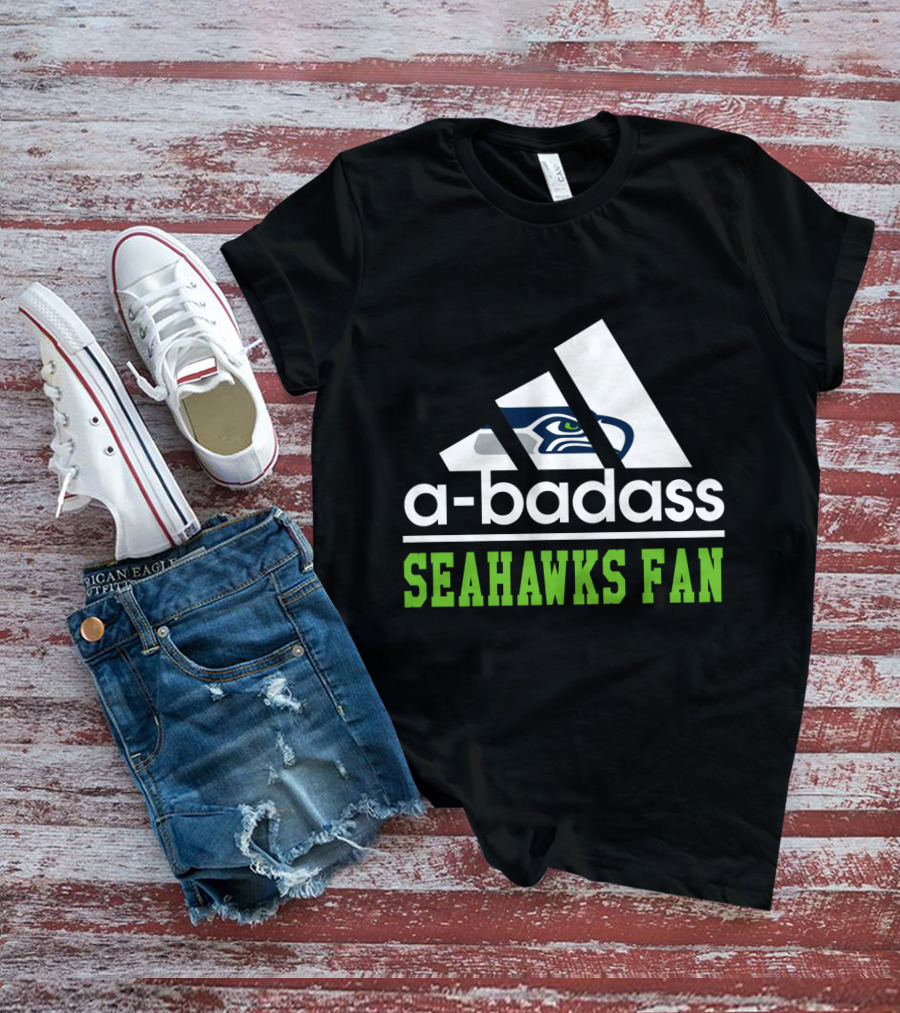 A-Badass Seahawks Fan T-Shirt