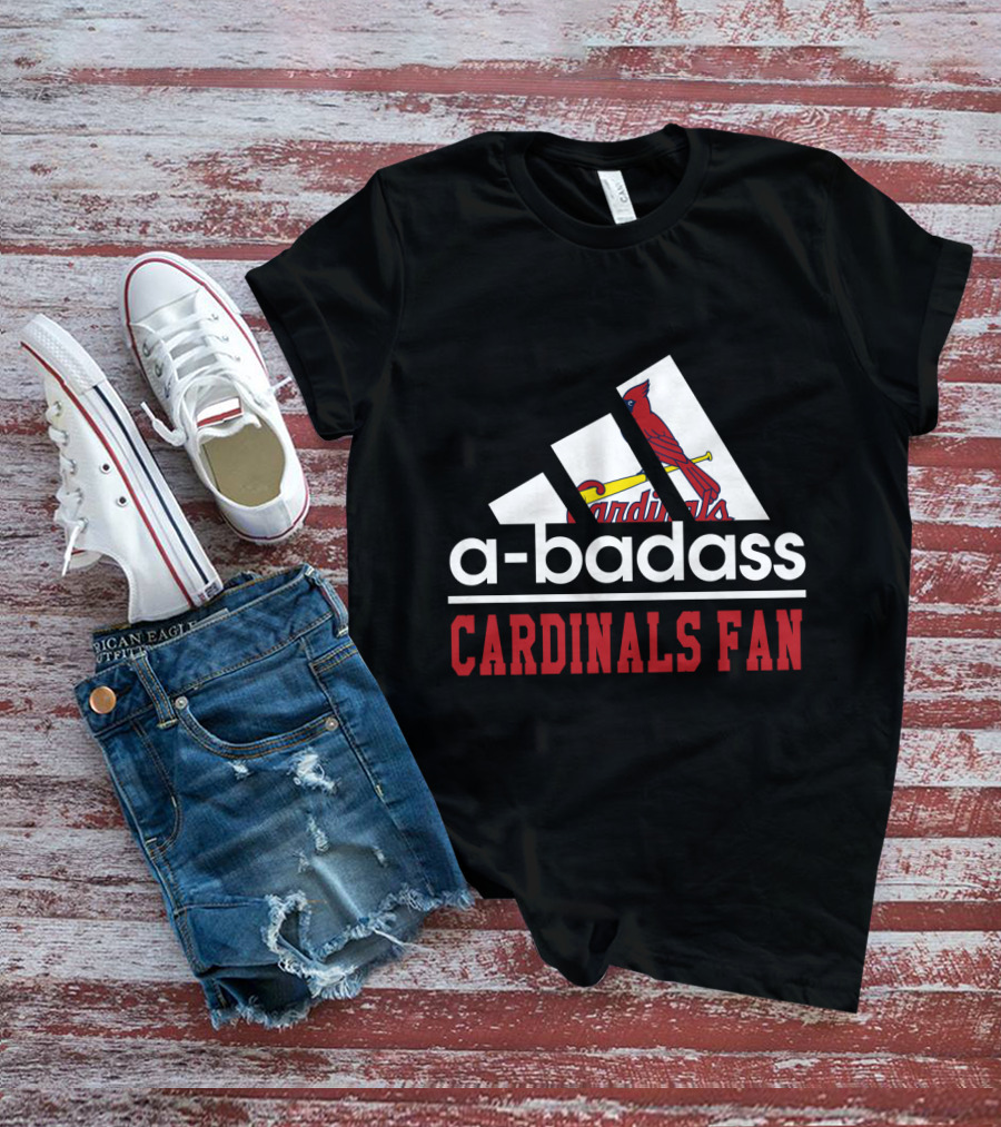 A-Badass Cardinals Fan St. Louis Cardinals T-Shirt