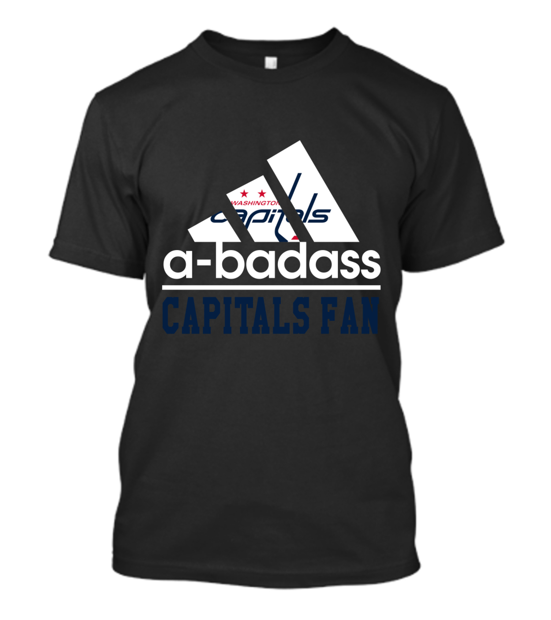 Washington Capitals A-Badass Capitals Fan T-Shirt
