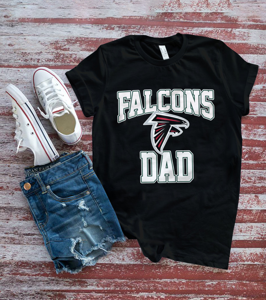 Falcons Dad Atlanta Falcons Father's Day T-Shirt