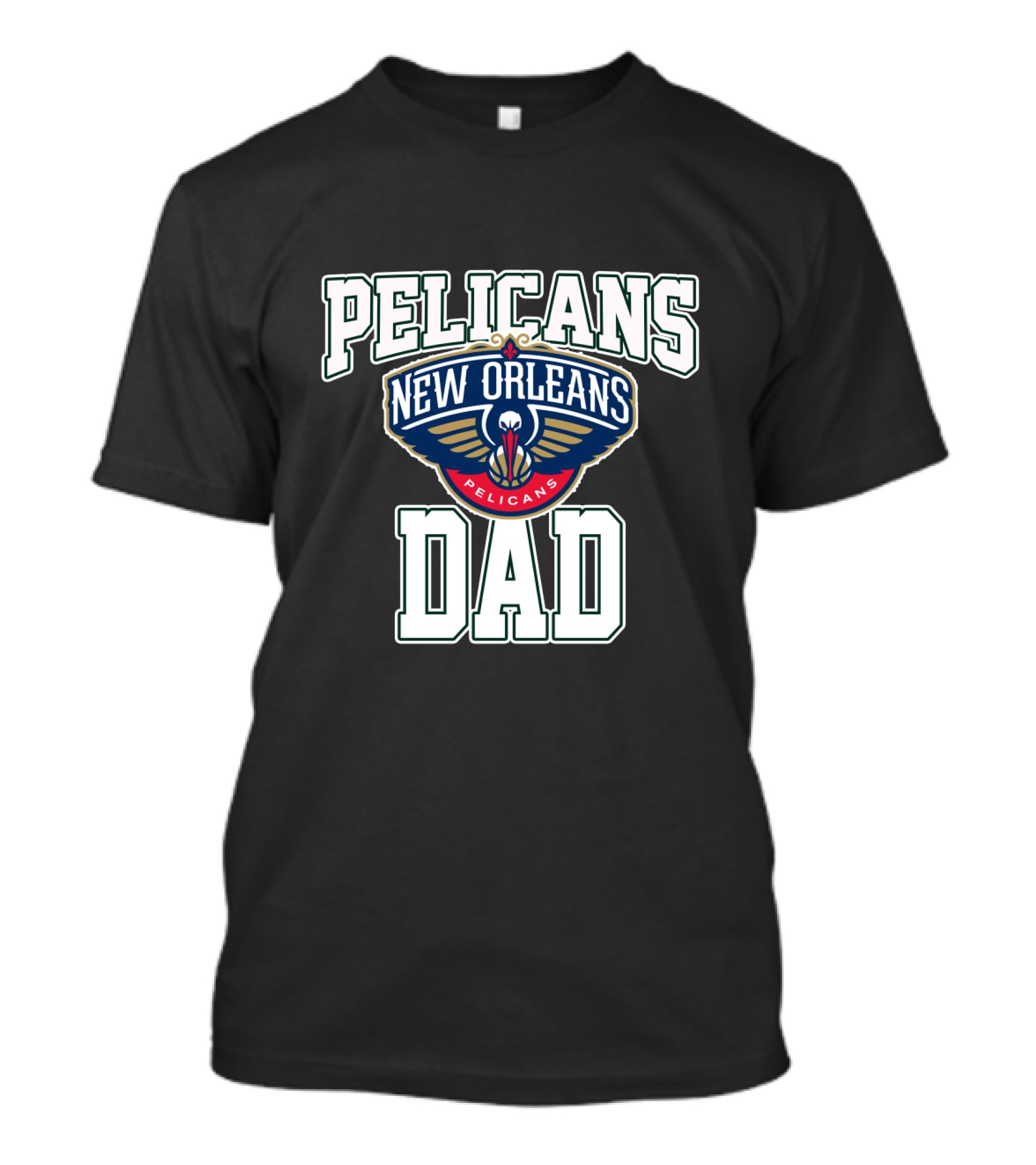 New Orleans Pelicans Dad Father's Day Tribute T-Shirt
