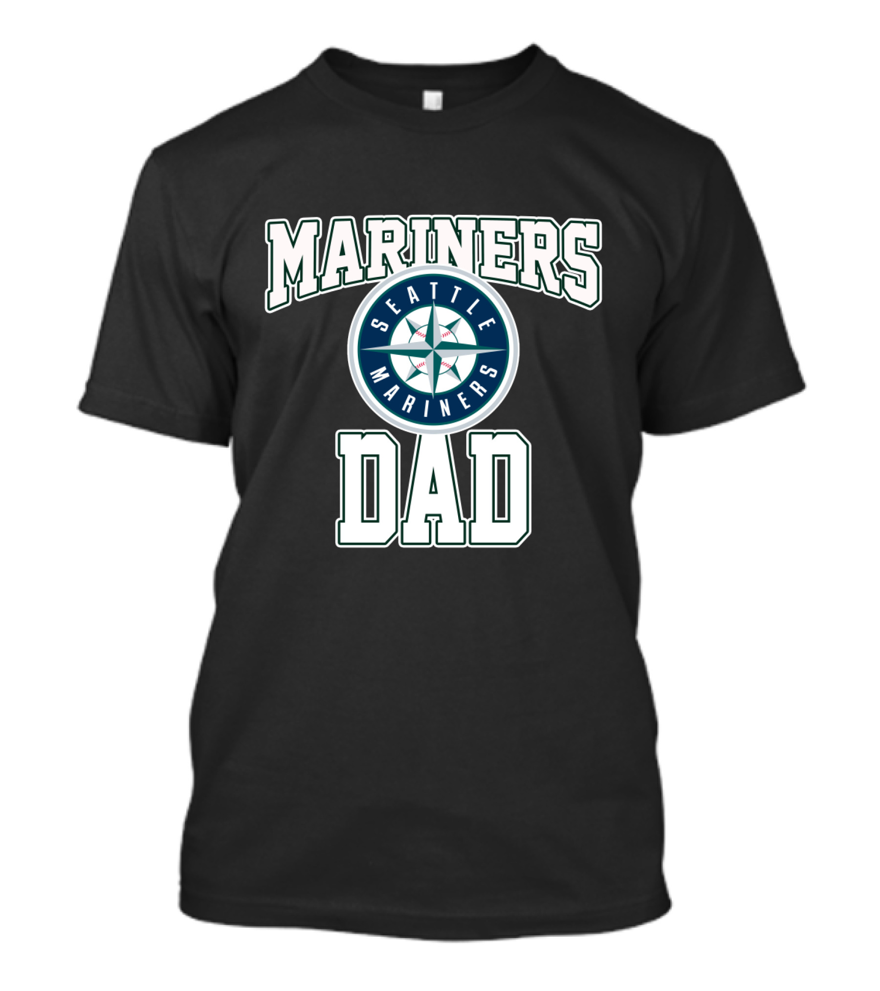 Seattle Mariners Dad Mariners T-Shirt
