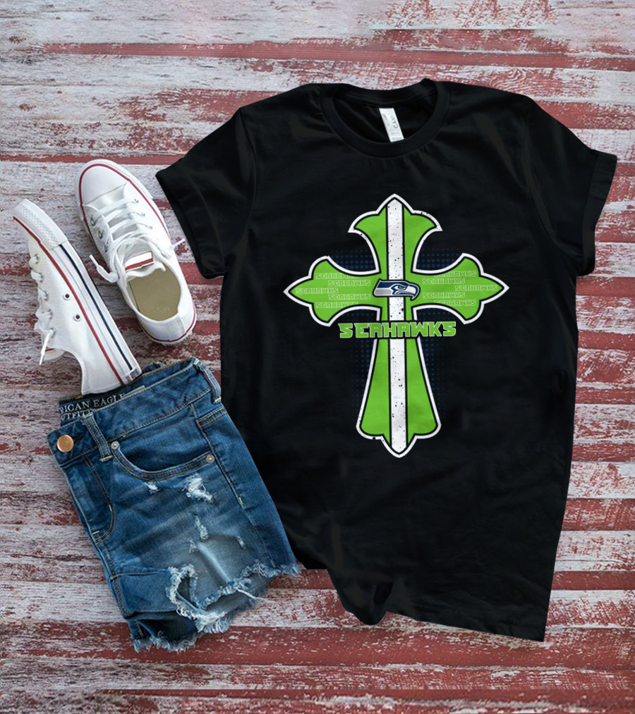 Seahawks Cross For Jesus Seattle Fans T-Shirt
