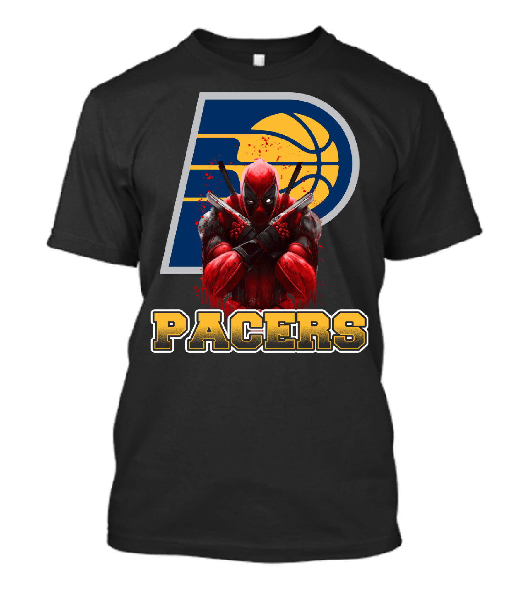 Indiana Pacers Deadpool Crossover For Fans T-Shirt