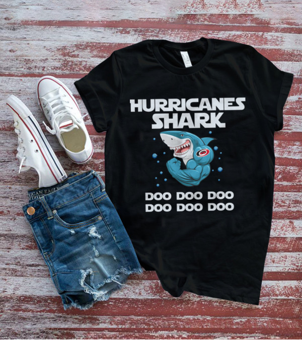 Hurricanes Shark Doo Doo Doo Nhl Carolina T-Shirt