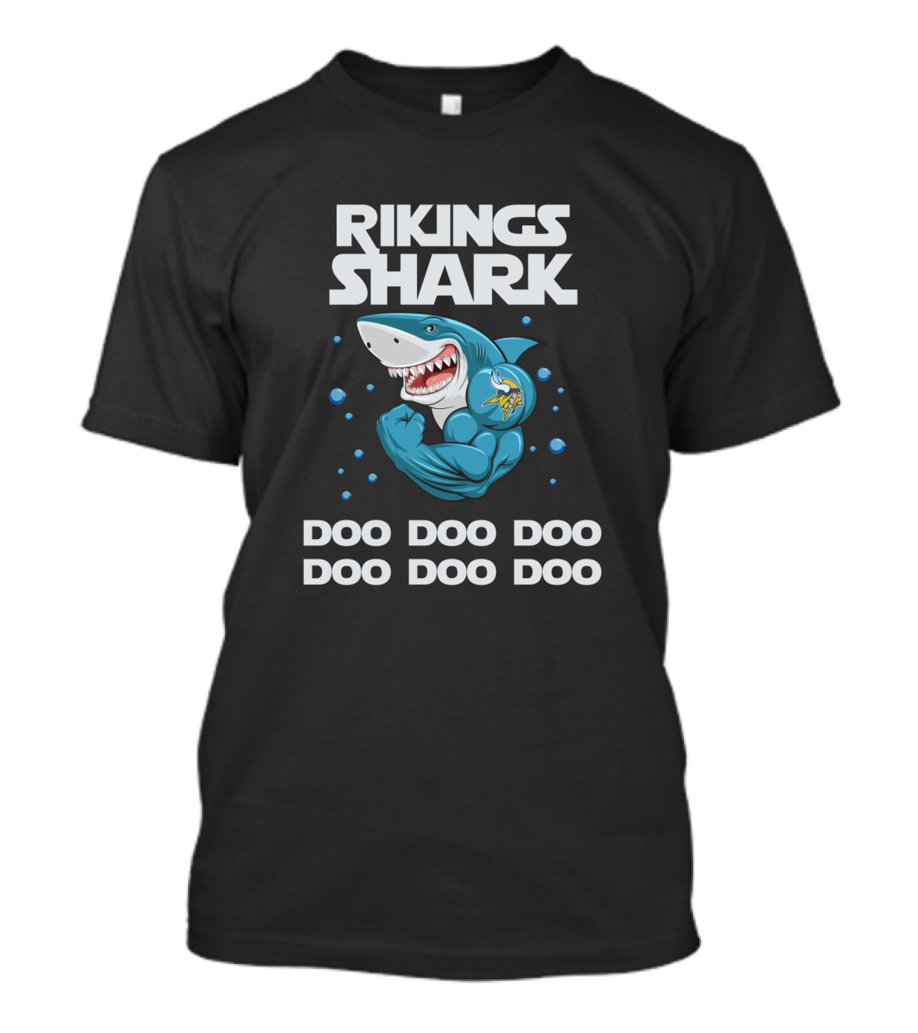 Vikings Shark Doo Doo Doo Doo Doo Doo Nfl T-Shirt