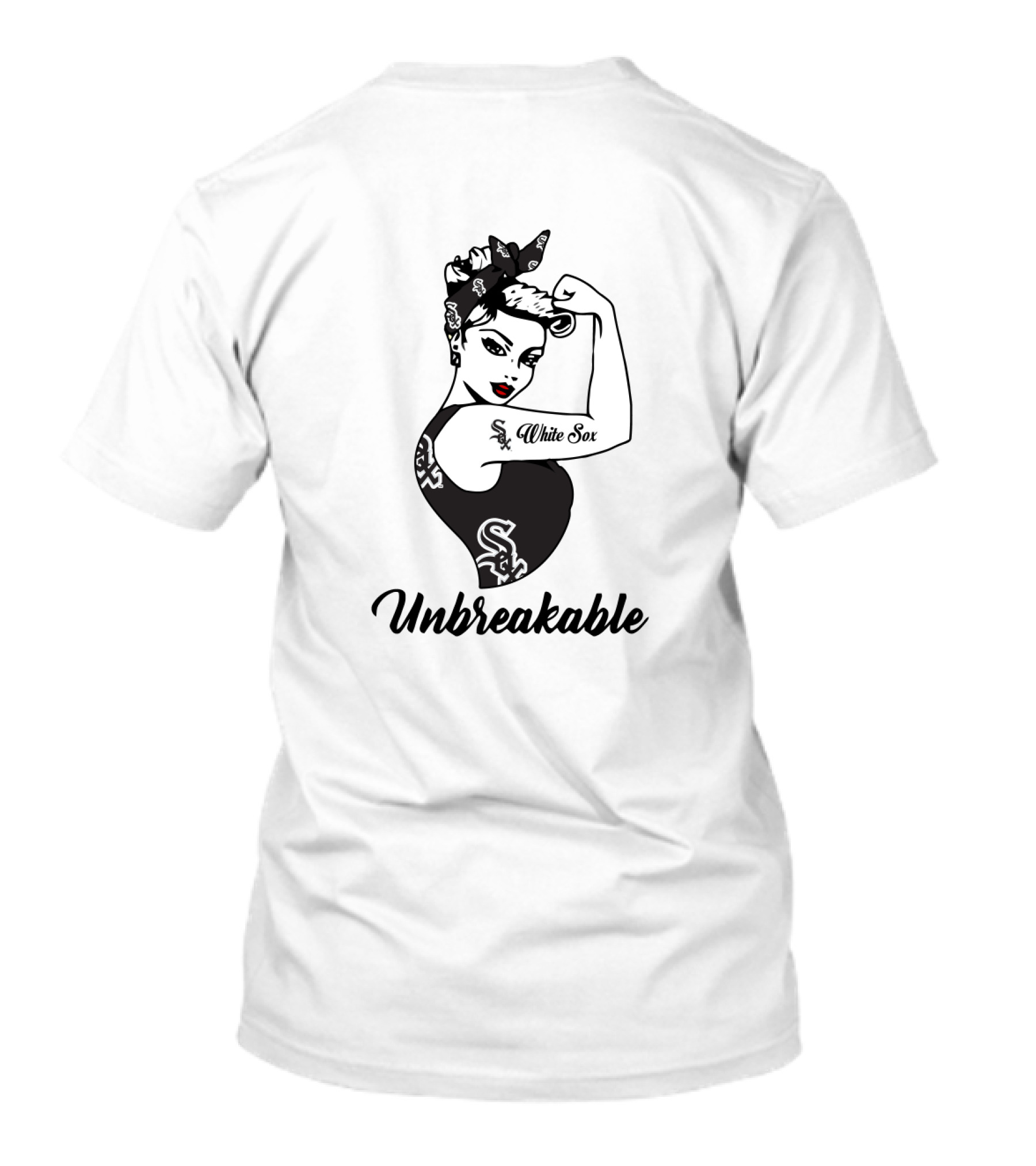 Unbreakable Chicago White Sox Strong Girl Rosie T-Shirt