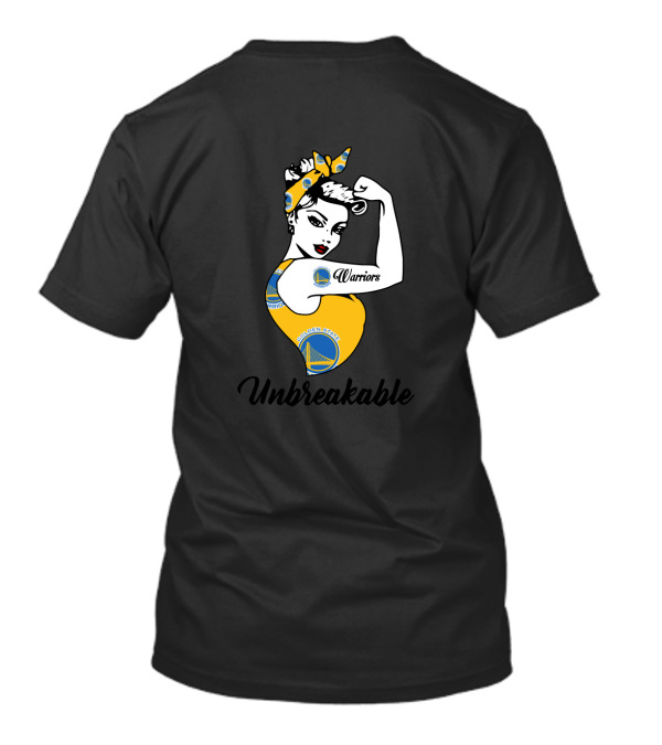 Unbreakable Golden State Warriors Strong Girl Warriors T-Shirt