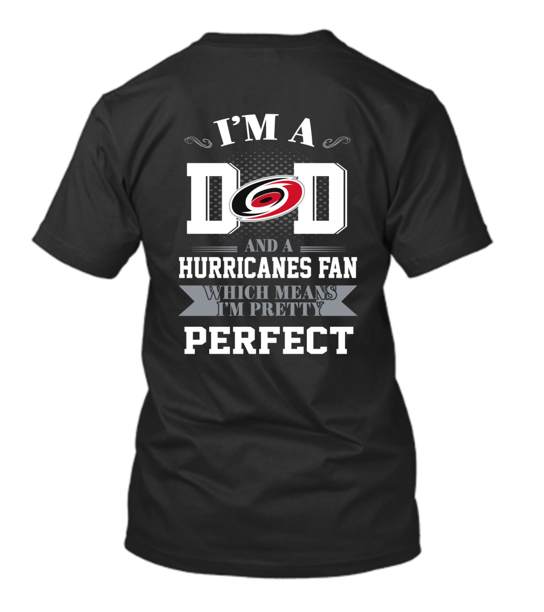 I'm A Dad And A Hurricanes Fan Which Means I'm Pretty Perfect T-Shirt