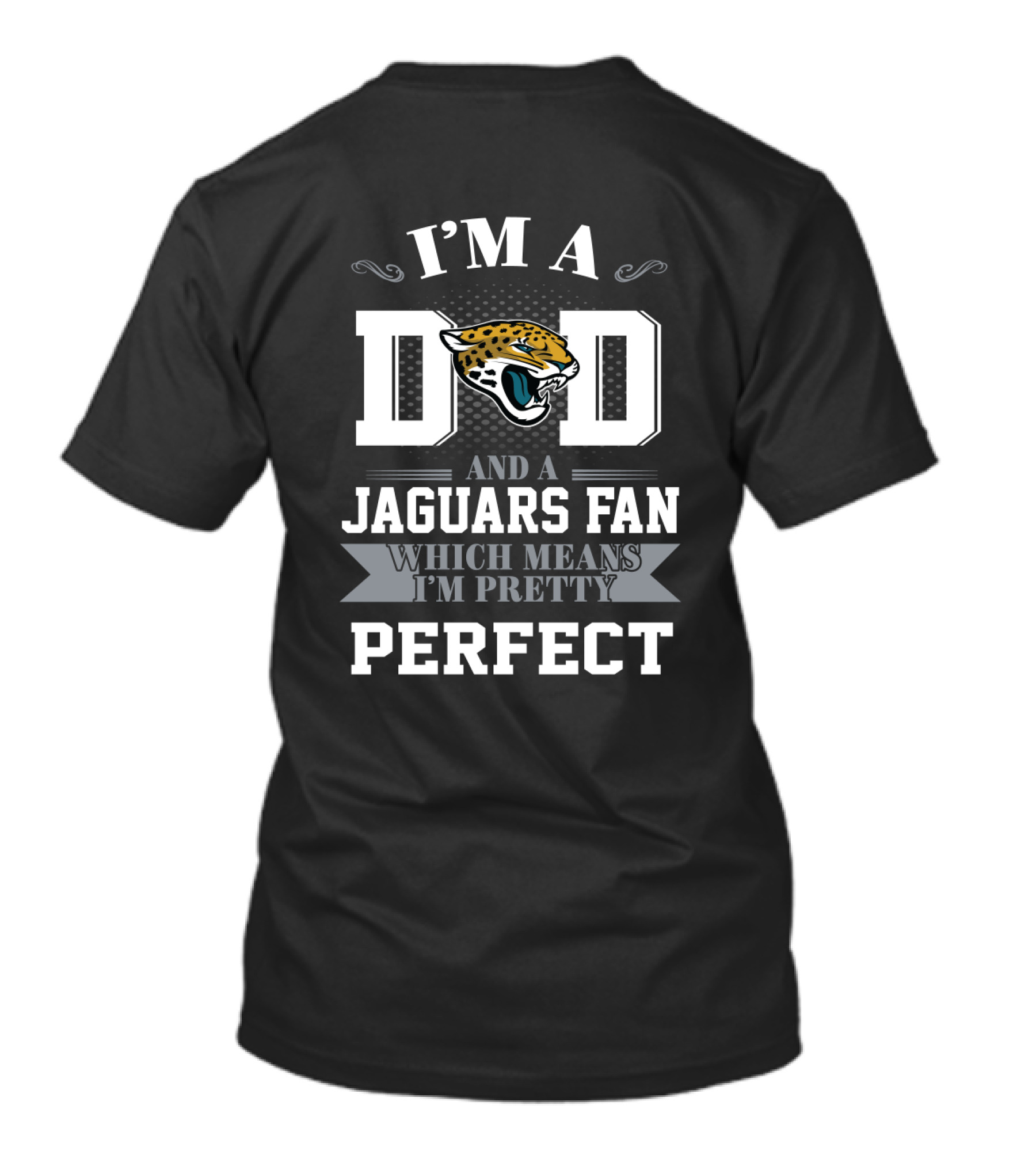 I'm A Dad And A Jaguars Fan Which Means I'm Pretty Perfect T-Shirt