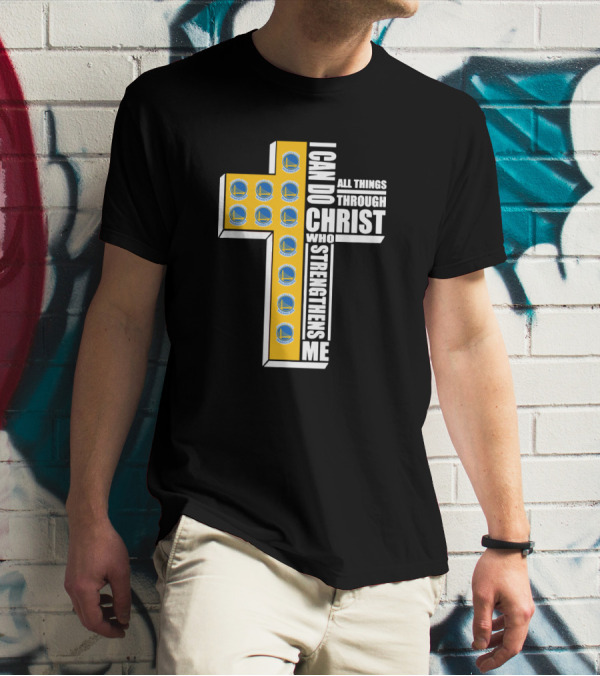 I Can Do All Things Through Christ Warriors Logos T-Shirt