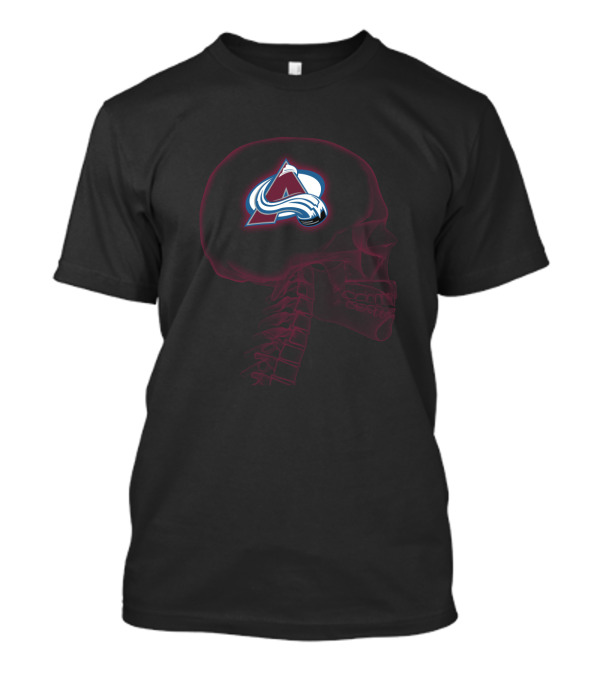Colorado Avalanche Skull X-Ray Concept T-Shirt