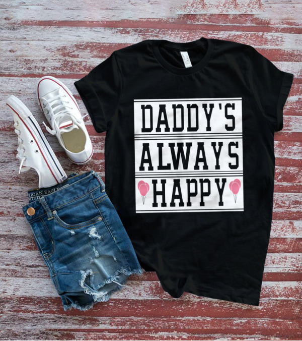 Daddy's Always Happy Balloons Gordon Hayward T-Shirt