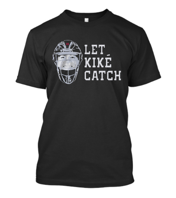 Let KiKE Catch Baseball Face Mask Los Angeles Dodgers Fans T-Shirt