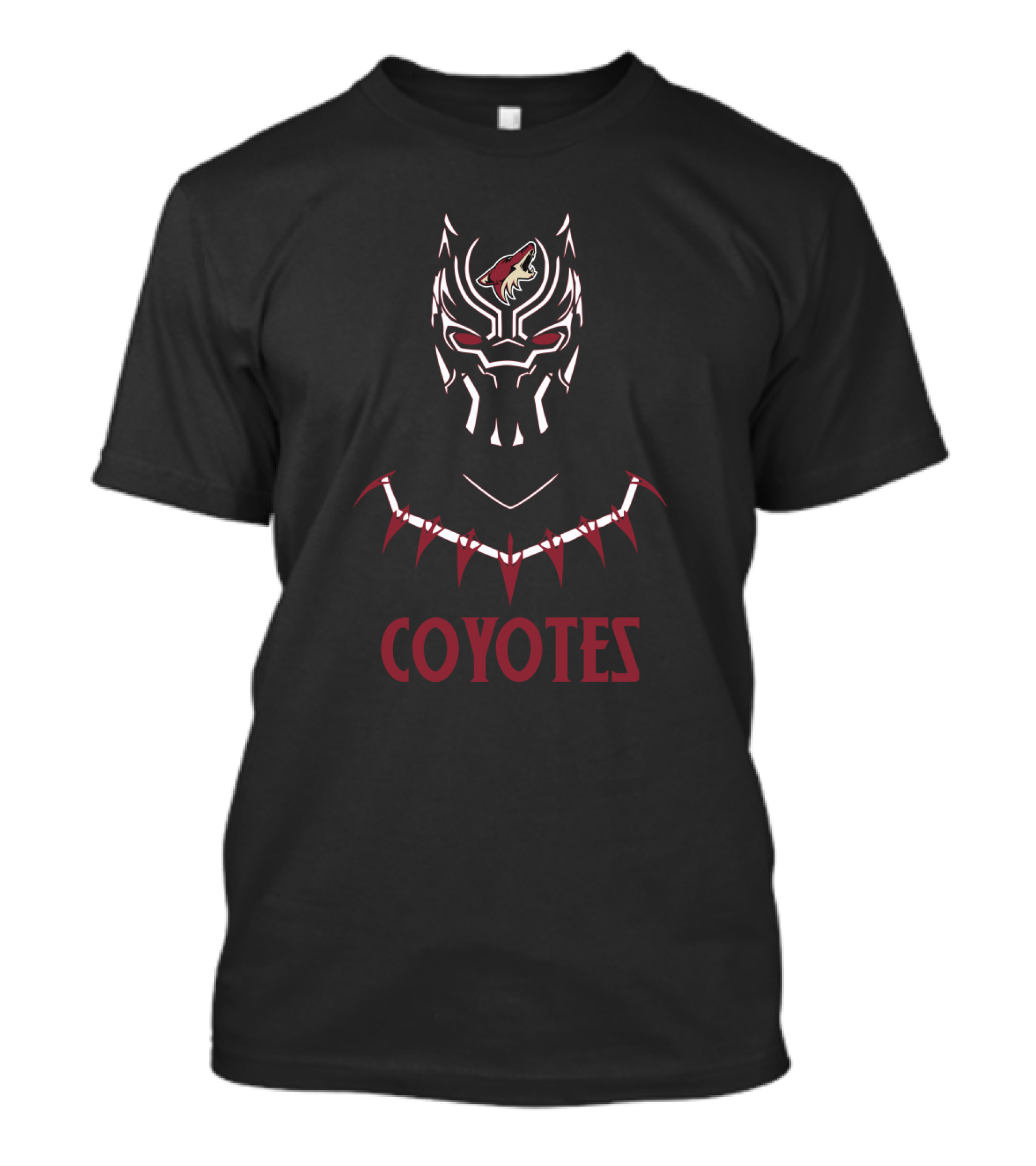 Black Panther Arizona Coyotes Fans T-Shirt