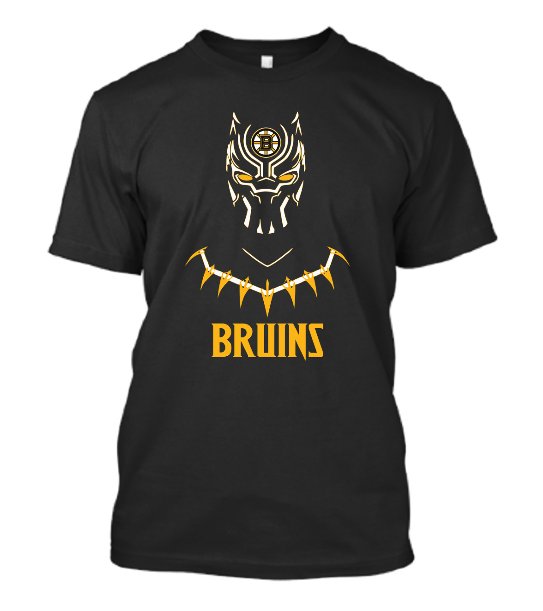 Bruins Black Panther Inspired Fan T-Shirt