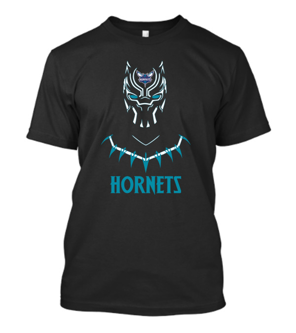 Hornets Black Panther Fan Mashup T-Shirt