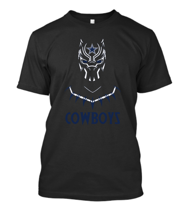 Black Panther Cowboys Fan T-Shirt